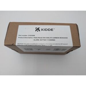 Kidde Carbon Monoxide Detector, Battery Powered Co Alarm With Leds, Test-reset